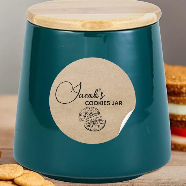 Cookies Jar Étiquette (Créateur téléchargé)