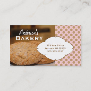 Cookies Photo Bakery Carte de visite
