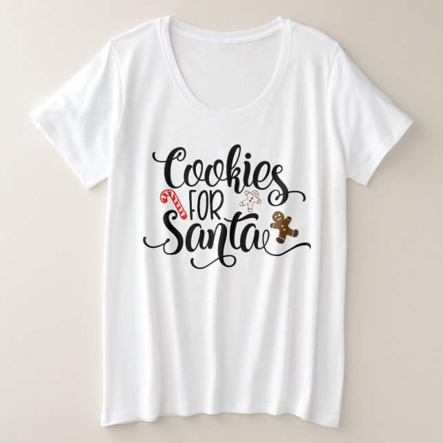 Cookies pour Père Noël Fun Christmas (Design devant)