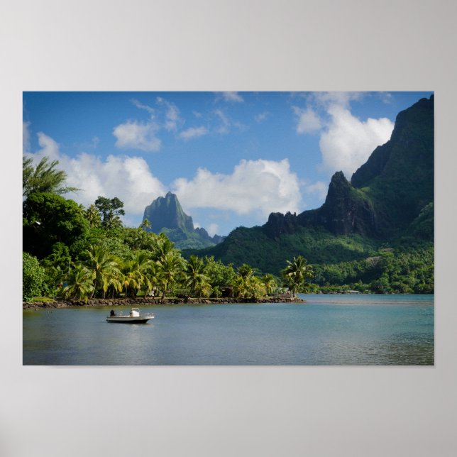 Cook's Bay, Moorea poster print (Devant)