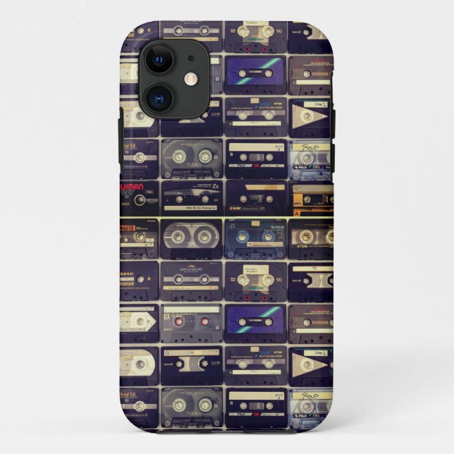 Cool 80s vintage cassette Coque-Mate coque iphone (Dos)