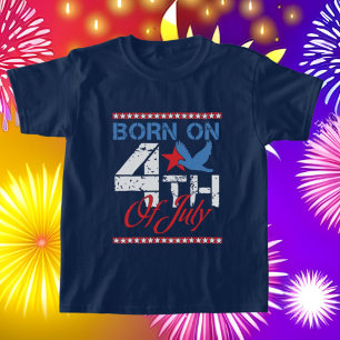 cool Anniversaire Juillet 4 unisex T-Shirt