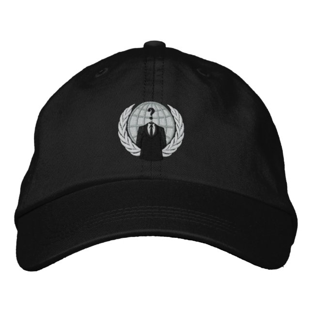 Cool Anonymous Logo Casquette brodé (Devant)
