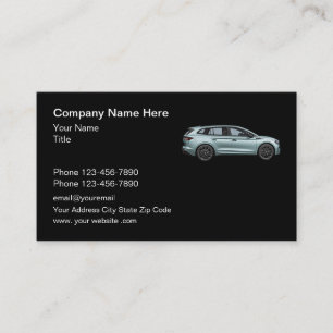 Cool Auto Broker Cartes de visite simples