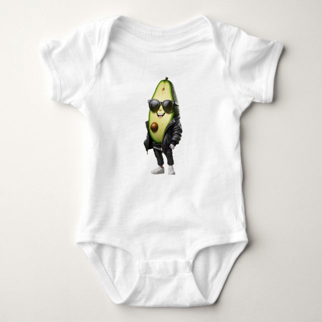 Cool Avocado | Body en jersey (Devant)