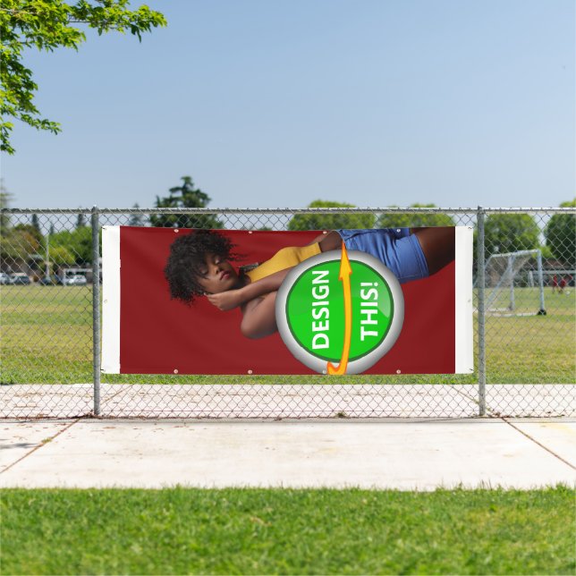 COOL! Bannière - 1,2mx3m - Extérieur avec œillets  (Insitu)