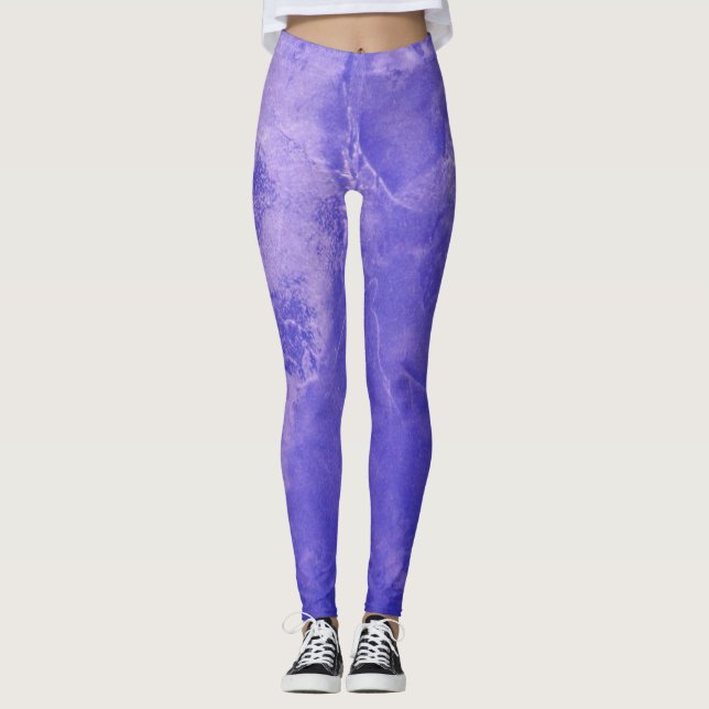 Cool Blues Femmes Leggings (Devant)