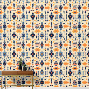 Cool Boho Sud-Ouest motif carrelé Papier peint