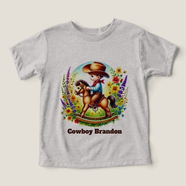Cool boys add name cowboy lovers  (Design Recto)
