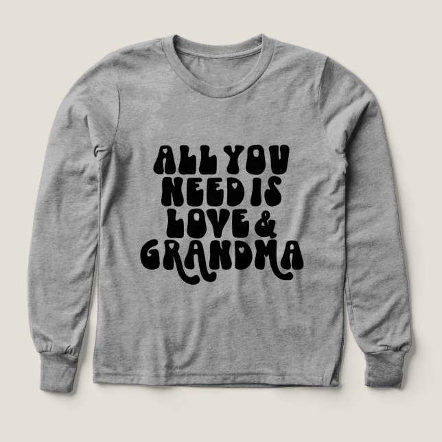 Cool Boys love Grand-mère mot art (Motif recto)