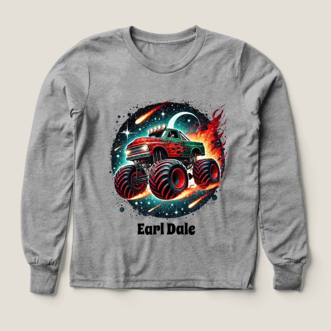 Cool Boys Monster Truck Annonces (Motif recto)