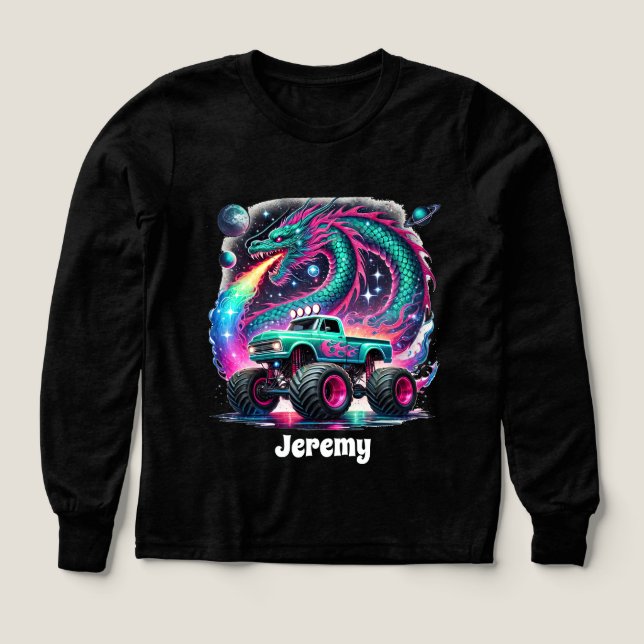 Cool Boys Monster Truck Annonces (Motif recto)