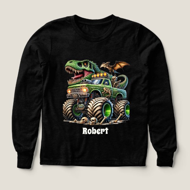 Cool Boys Monster Truck Annonces (Motif recto)