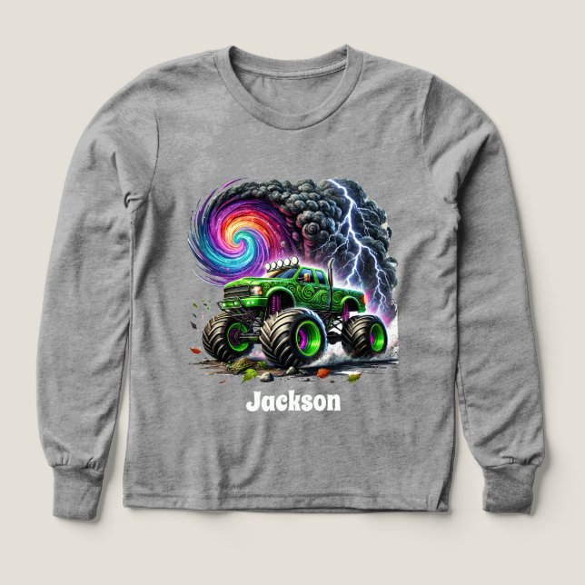 Cool Boys Monster Truck Annonces (Motif recto)
