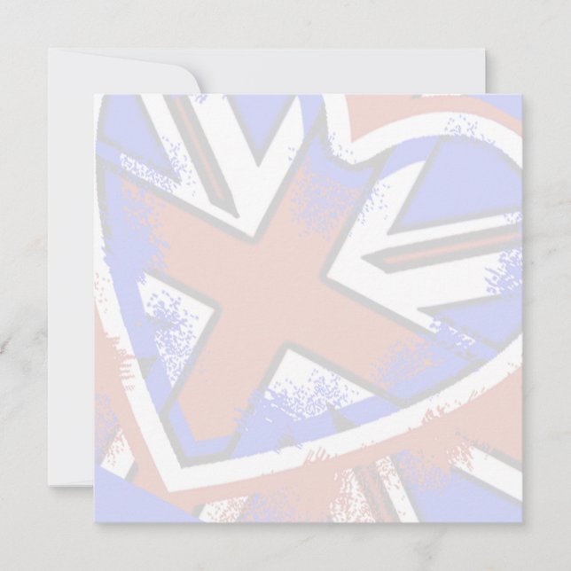 Cool British Flag Heart Design (Devant)