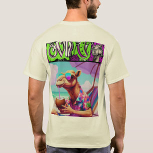 Cool Camel Beach Vibes T-Shirt - Desert Dreams Art