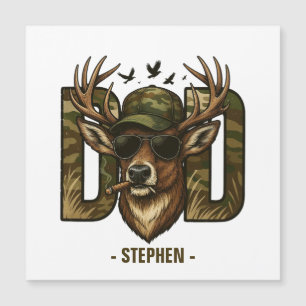Cool Camouflage Papa - Cerf avec lunettes de solei