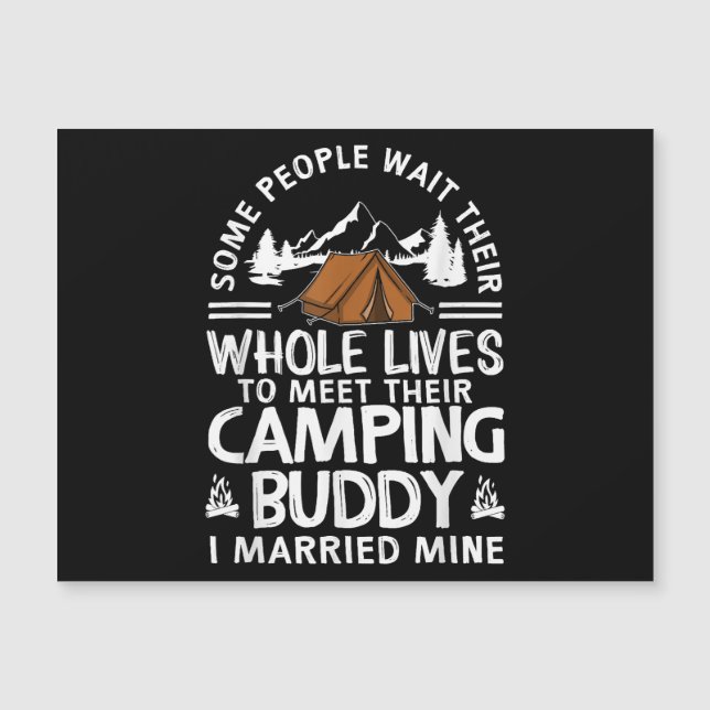 Cool Camping Buddies Cadeau Pour Hommes Femmes Mar (Devant)