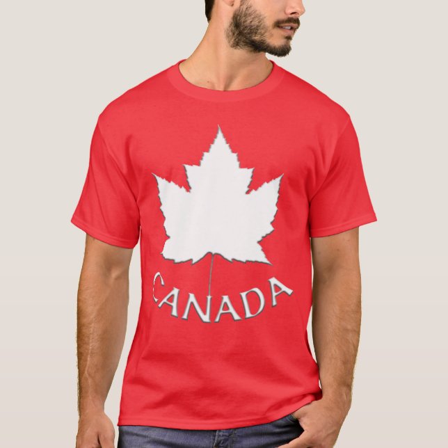 Cool Canada Chemise Rétro Canada T-shirt Unisex (Devant)