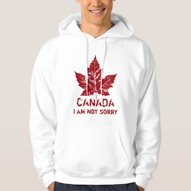 Cool Canada Sweat - shirt à capuche Retro Je ne su (Devant)