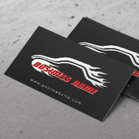 Cool Cartes de visite automobiles en fibre de carb