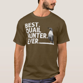 Cool Chasse Quail Art Hommes Femmes Chasse Haut Te