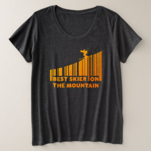 Cool Code Barre Conception Meilleur Skieur Sur Le