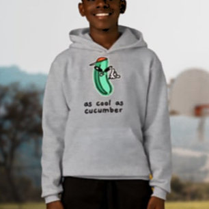Cool comme concombre - Sweat - shirt à capuche pou