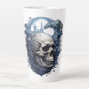 🔥 💀 Cool Crâne Latte Mug 💀 🔥