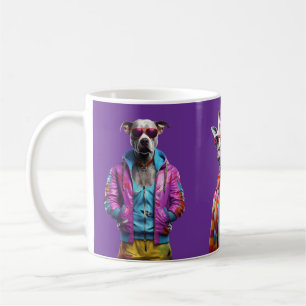 Cool Crew – Animal Squad Colour-Pop Tasse Violette