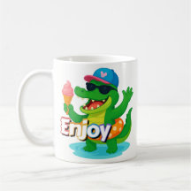 Cool Croc Vibes été Mug