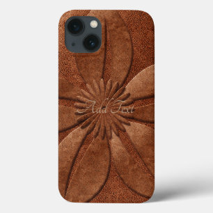 Cool Cuivre Look Vintage Style Floral Coque