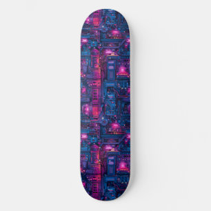 Cool Cyberpunk Anime Japonais Design Skateboard