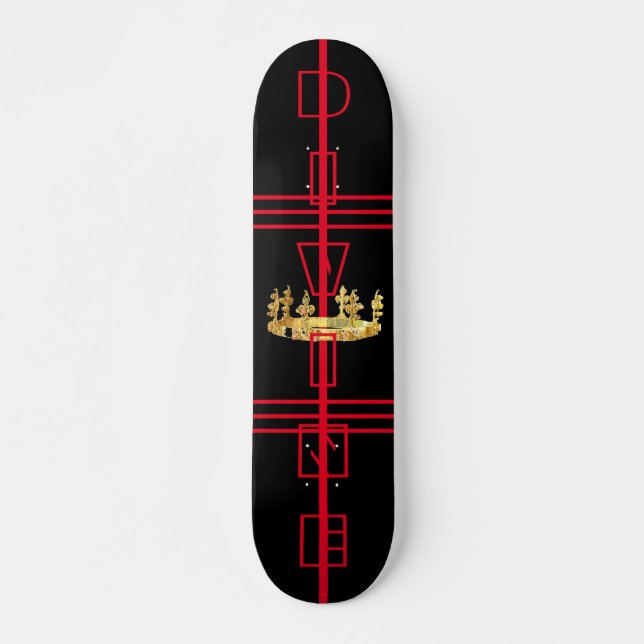 Cool Divine Design Skateboard pour débutants (Devant)
