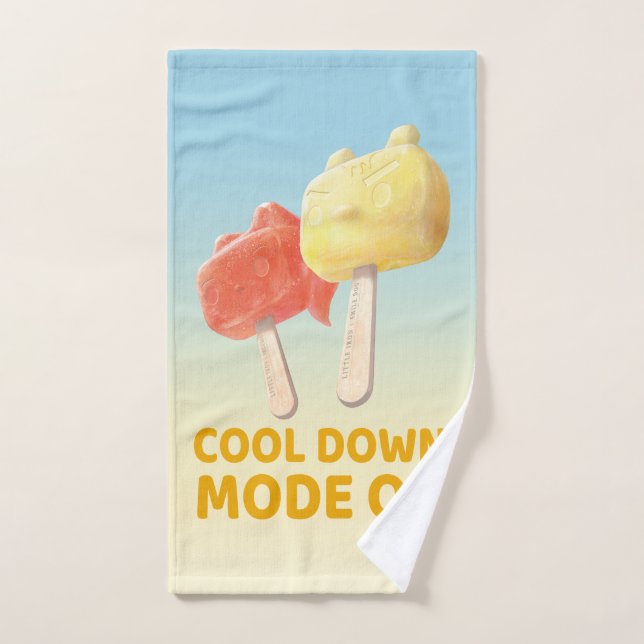 Cool Down Mode On: Iron T & Bunny Girl Popsicles (Serviette à main)