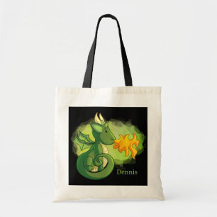 cool dragons ajouter nom enfants Sac fourre-tout