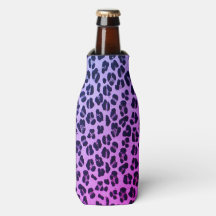 Cool Empreinte de léopard violet Glacière de boute