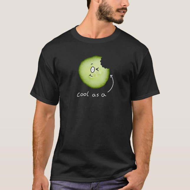 cool en t-shirt concombre (Devant)