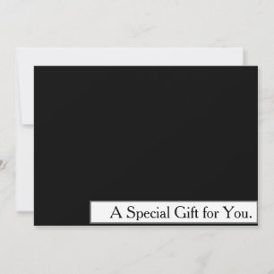 Cool Faux Silver Stripe Modern Cadeau Certificat