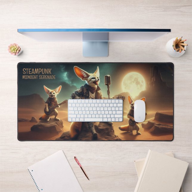 Cool Fennec Foxes Rock Guitares acoustiques dans l (Bureau 1)