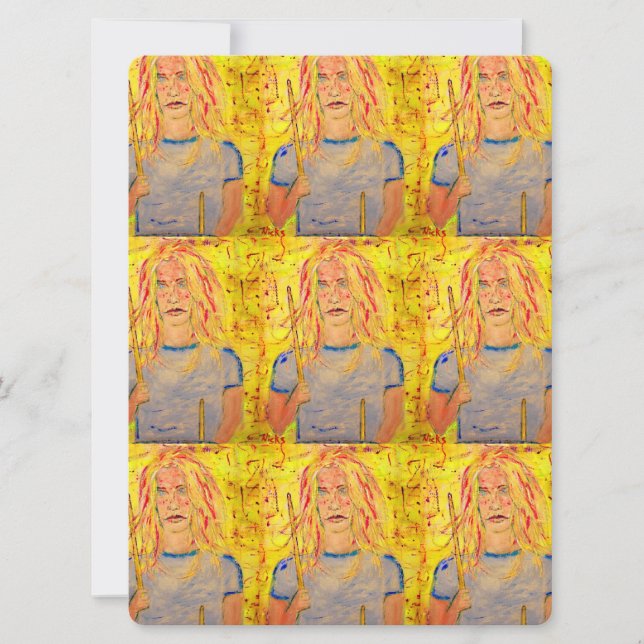 cool fille batteur (Devant)