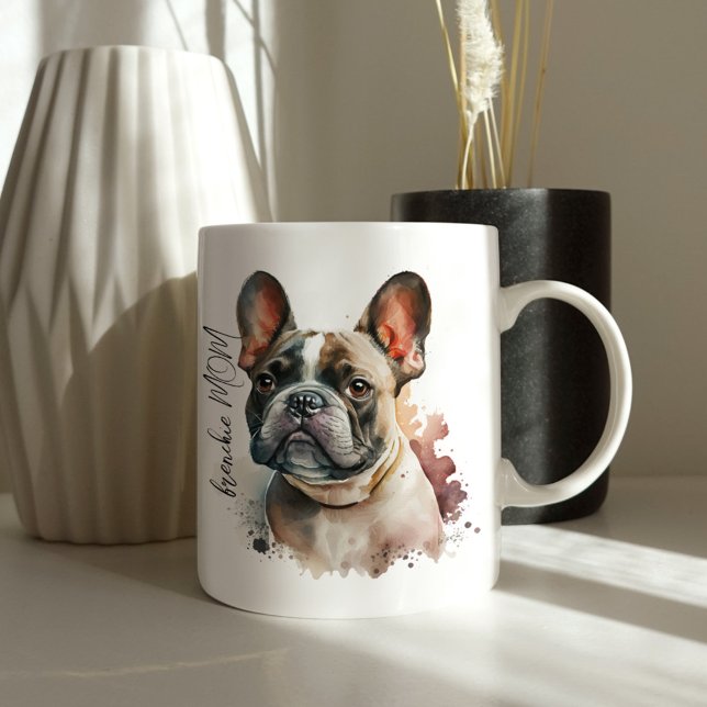Cool Frenchie Mom Coffee Mug (Créateur téléchargé)