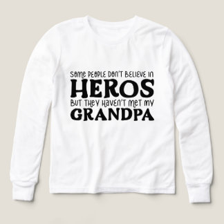 Cool Grandpa Hero art de mots Grandson