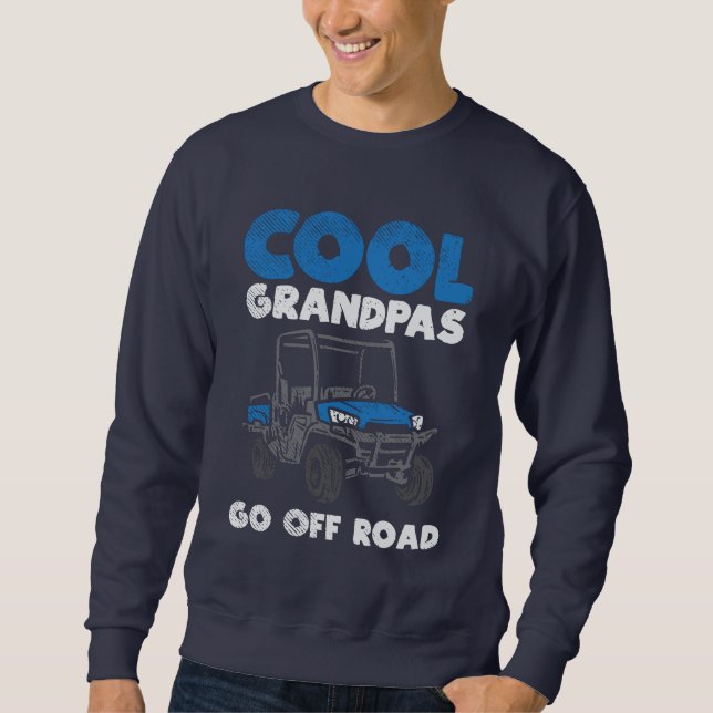 Cool Grandpas Go Off Road Sweat - shirt à capuche (Devant)