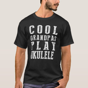 Cool Grandpas Jouer Ukulele Sweat - shirt à capuch