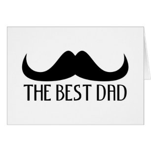 Cool Le meilleur papa Black Mustache Fête des père