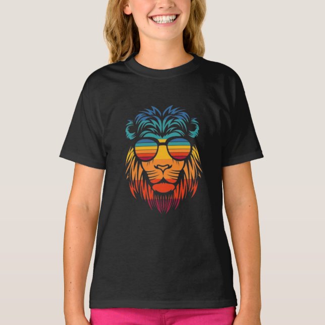 Cool Lion  T-Shirt (Devant)