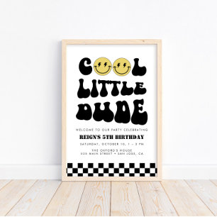 Cool Little Dude   Poster d'Affiche de bienvenue B