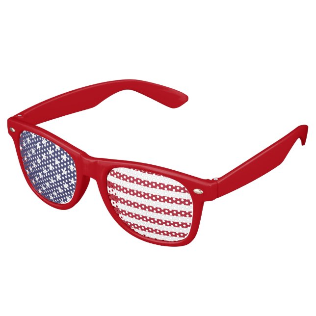 COOL ! 😎 Lunettes de soleil drapeau États-Unis –  (Angulaire)