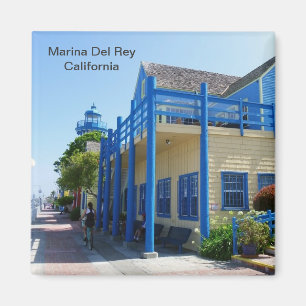 Cool Marina Del Rey Magnet !